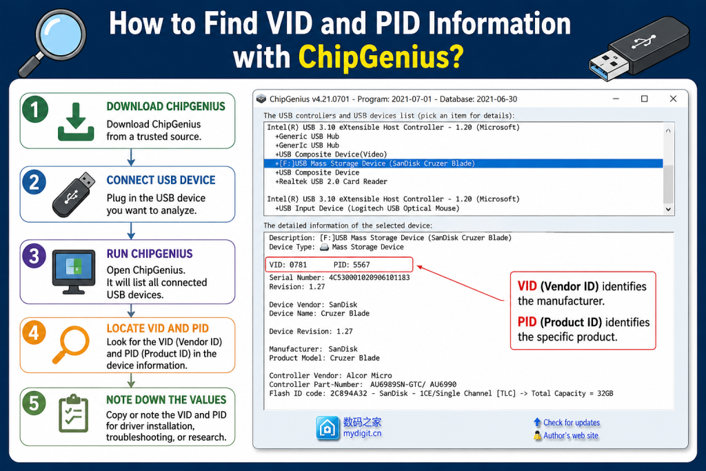 VID and PID